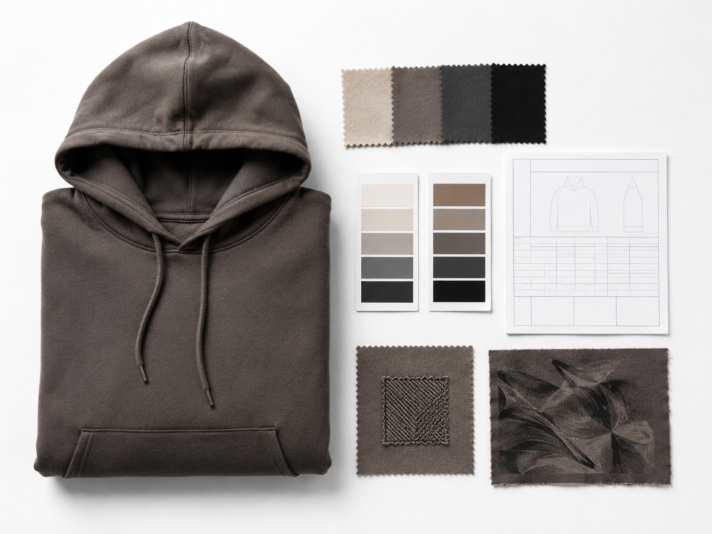 How to Choose the Right Clothing Manufacturer for Your Fashion Brand 5.custom hoodie sample approval.webp