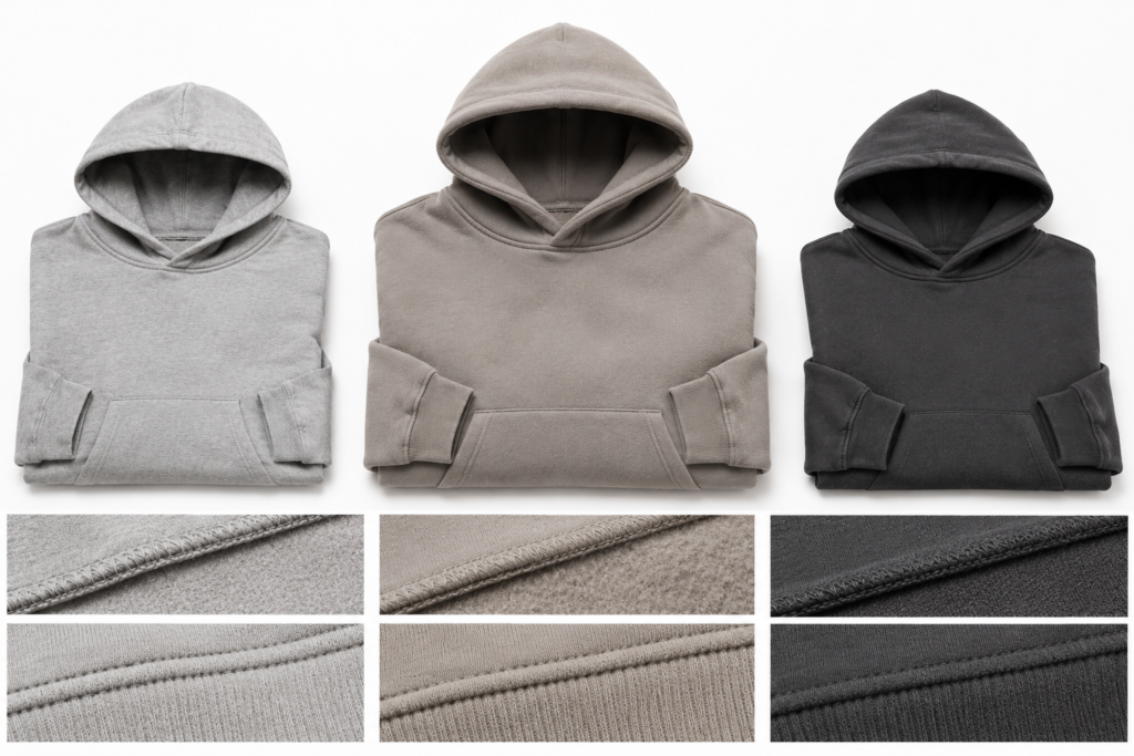 How to Choose the Right Clothing Manufacturer for Your Fashion Brand 6.custom hoodie manufacturer value comparison.webp
