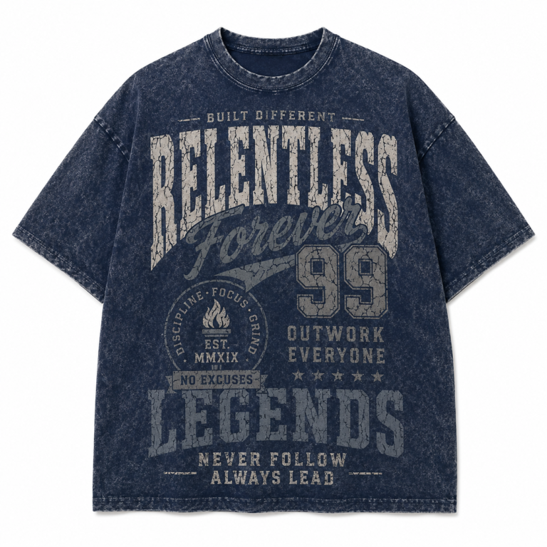 Custom Applique Acid Wash T Shirt Manufacturer for Brands