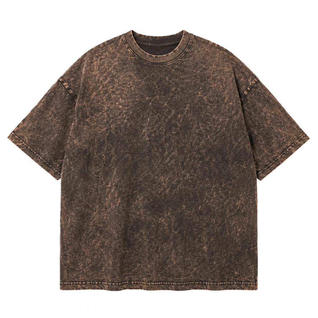 Custom Washed Graphic Print T Shirt Private Label Manufacturer