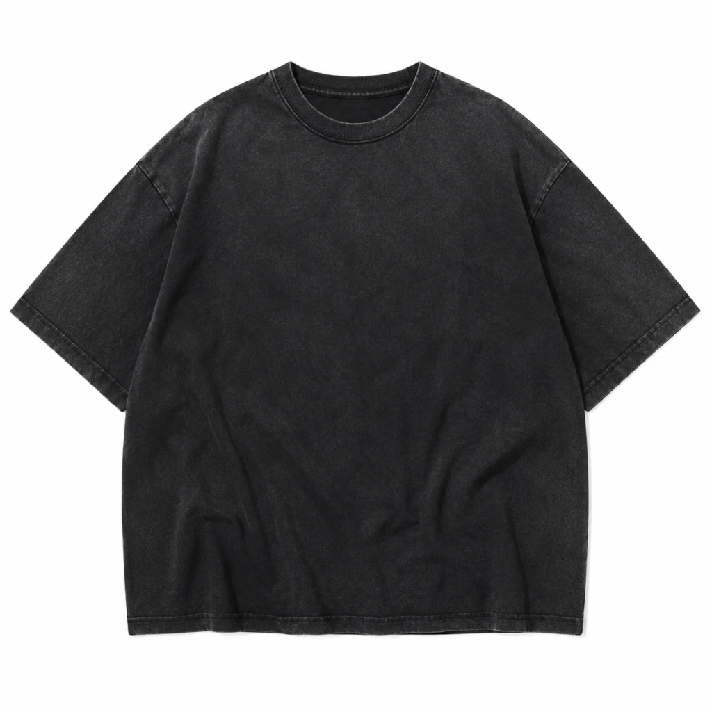 Custom Oversized Pocket Acid Wash T Shirt Manufacturer for Brands