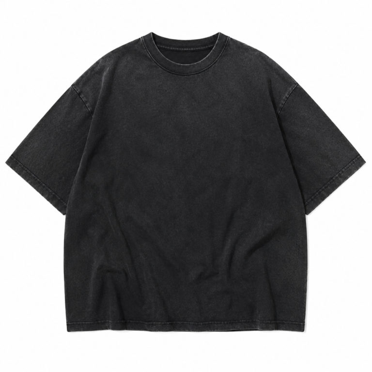 Custom Oversized Pocket Acid Wash T Shirt Manufacturer for Brands
