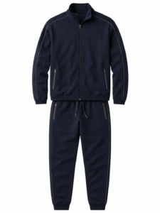 Custom Classic Zip Up Fleece Tracksuit Supplier for Fashion Brands