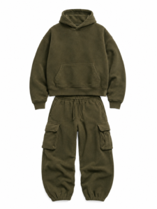 Custom Navy Zip Up Tracksuit OEM ODM Manufacturer for Streetwear