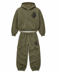 Custom Sporty Panel Zip Up Tracksuit Manufacturer for Fashion Brands