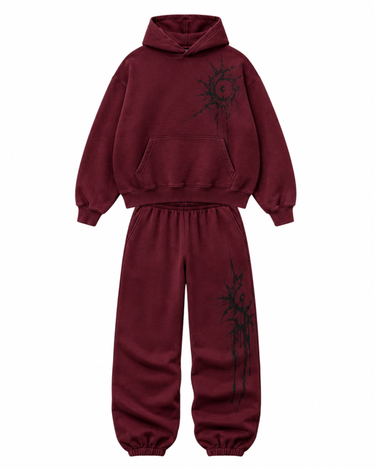 Custom Zip Up Acid Wash Tracksuit Private Label Manufacturer