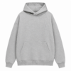 custom light grey oversized embroidery hoodie custom light grey oversized embroidery hoodie