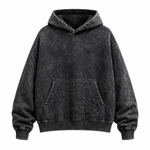 custom black acid wash quilted pocket hoodie design custom black acid wash quilted pocket hoodie design