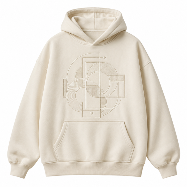 custom green acid wash hoodie with wave stitching