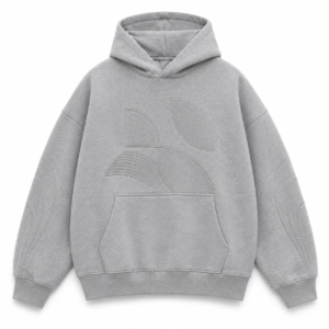 custom green acid wash hoodie with wave stitching custom green acid wash hoodie with wave stitching