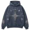 custom dark green oversized quilted wave hoodie (复制) custom dark green oversized quilted wave hoodie (复制)
