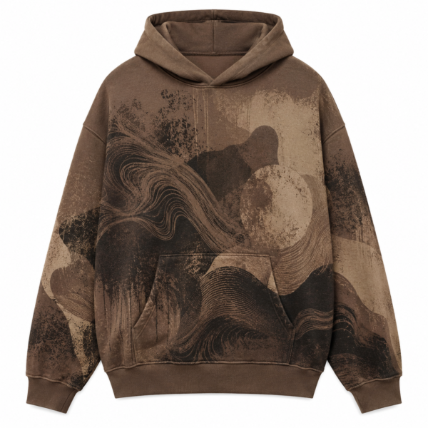 custom dark green oversized quilted wave hoodie (复制) custom dark green oversized quilted wave hoodie (复制)