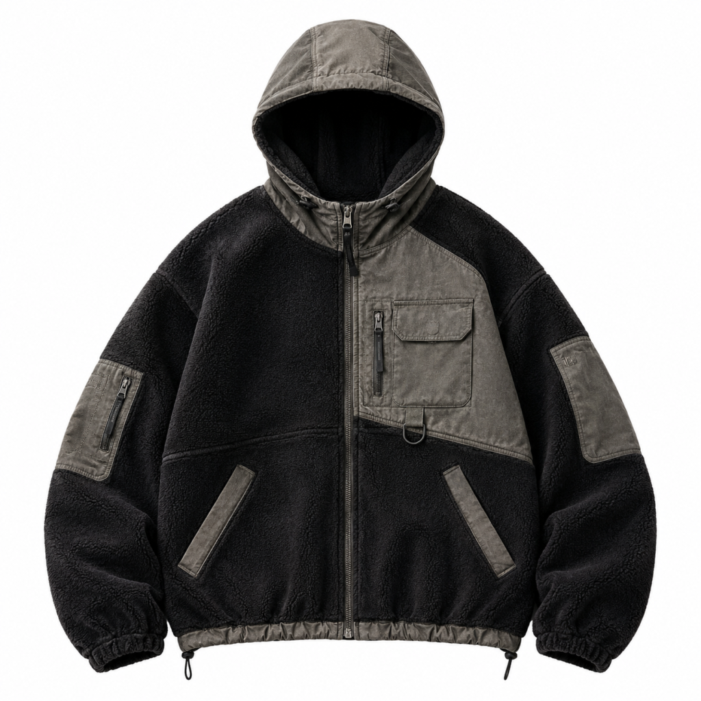 Custom Oversized Streetwear Fleece Hoodie OEM ODM Supplier Factory