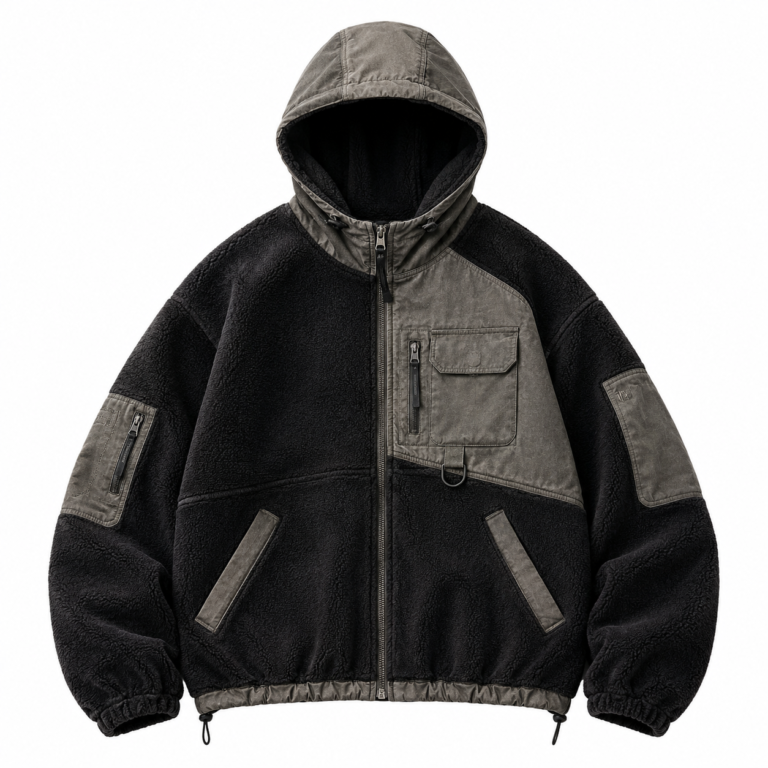 Custom Oversized Streetwear Fleece Hoodie OEM ODM Supplier Factory