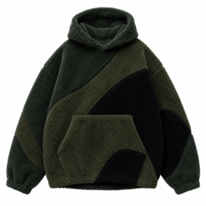 custom two tone sherpa fleece pullover hoodie manufacturer custom two tone sherpa fleece pullover hoodie manufacturer