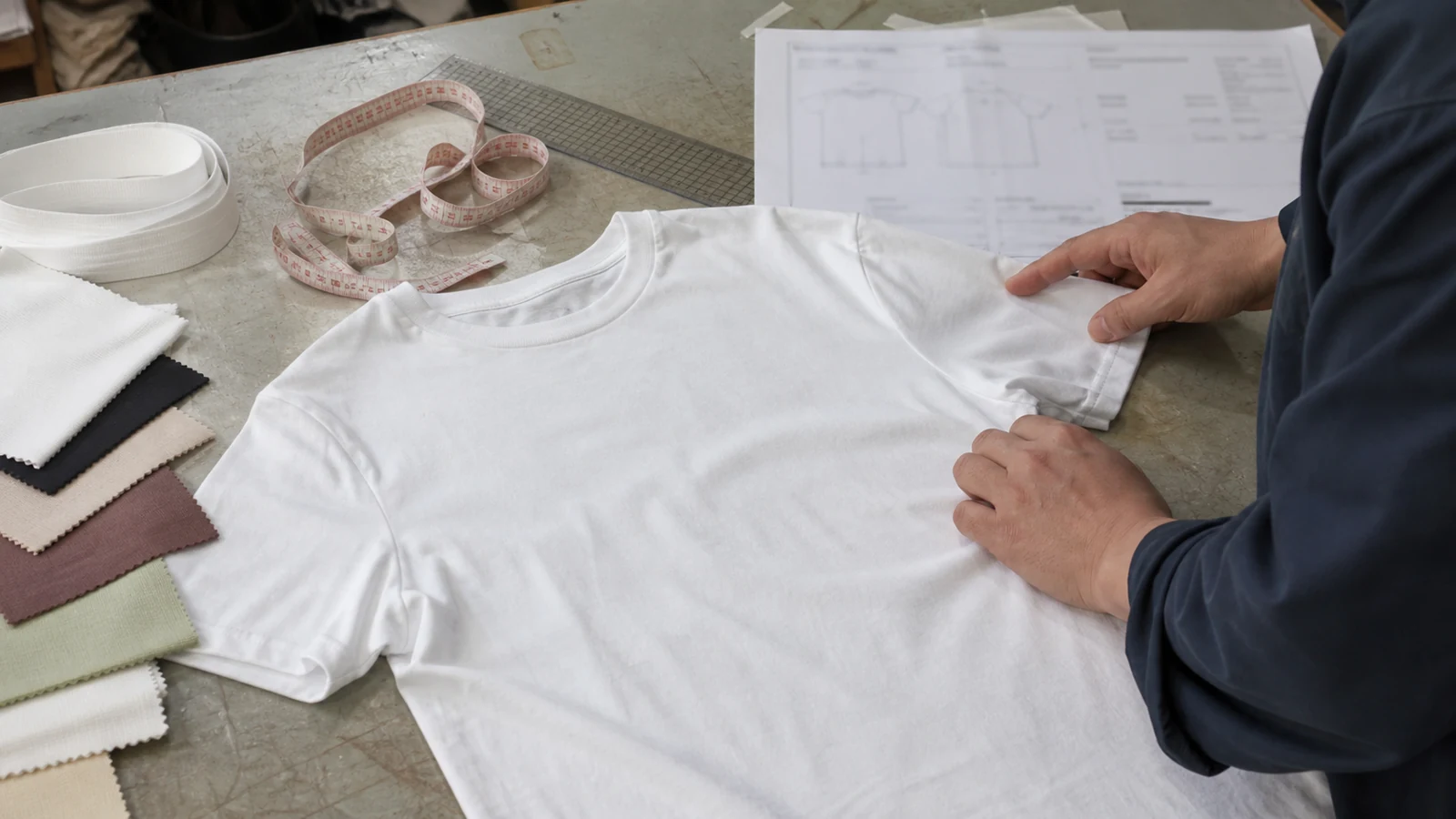 How to Tell If a T-Shirt Is Men's or Women's? Custom T-shirt fit specification and sample development for a clothing brand