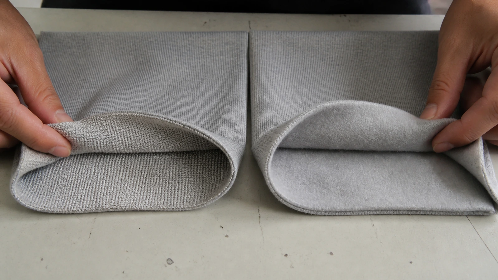 What Is the Difference Between Fleece and French Terry Hoodies? Two similar-weight hoodie fabrics compared for different inner structures