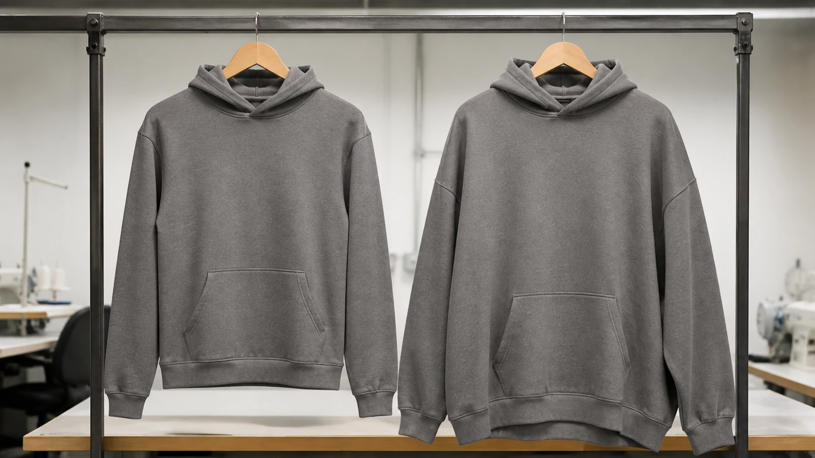 What Size Hoodie Should I Get If I'm 5'7"? Comparing hoodie garment dimensions when choosing between sizes