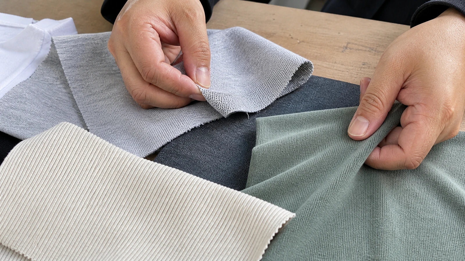 What Is the Best Fabric for T-Shirts? Different jersey knit structures evaluated for T-shirt fabric development