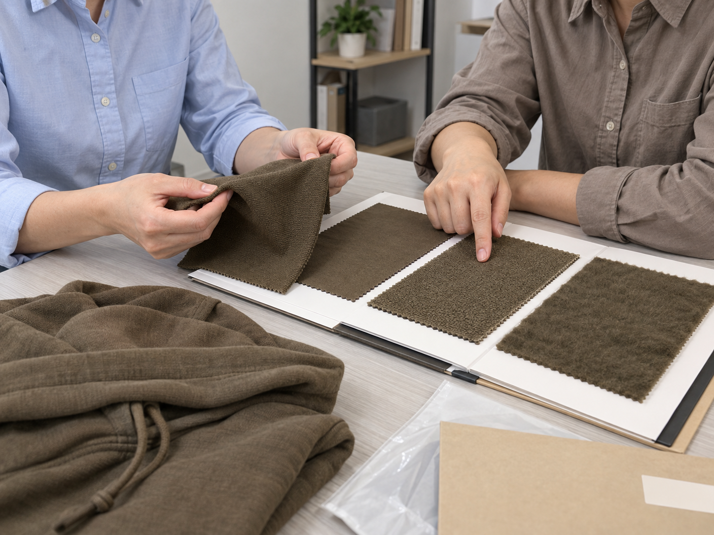 YECHENG APPAREL manufacturing floor showing garment production