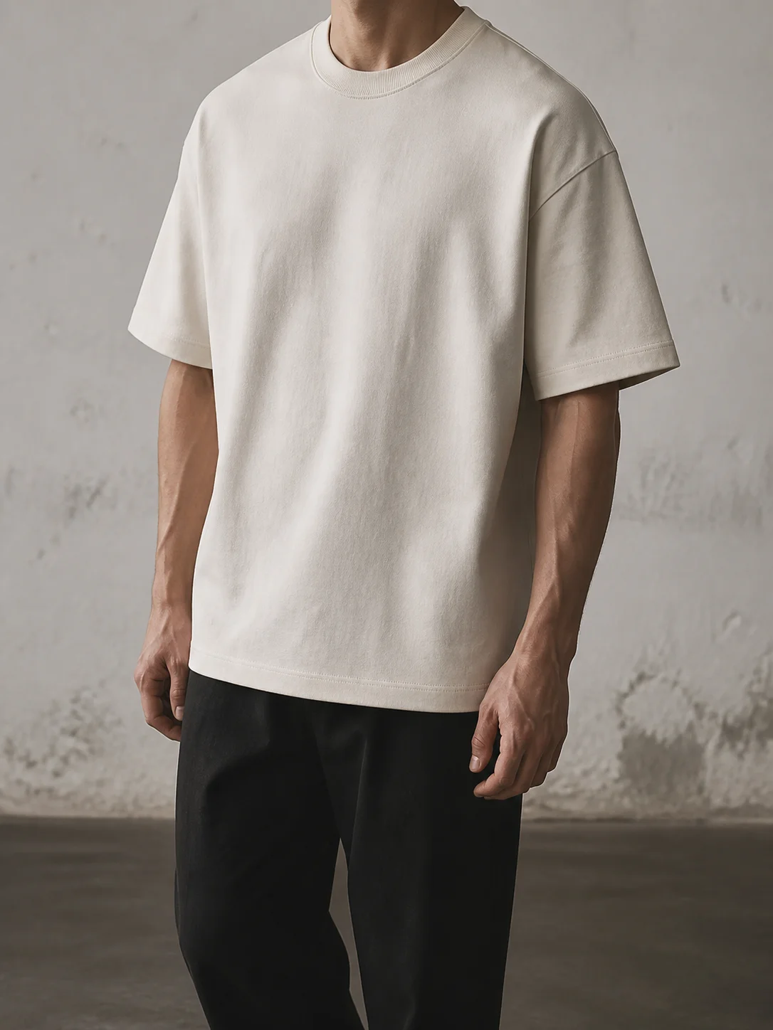 Custom ODM men's T-shirts -- oversized and streetwear styles