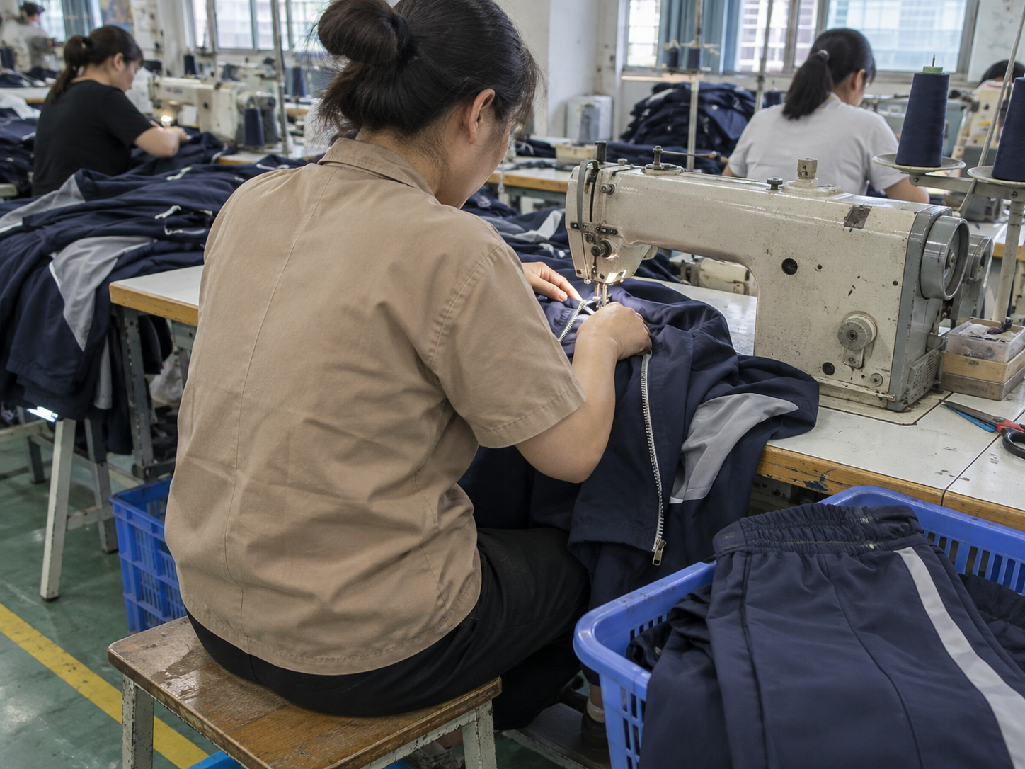 Custom tracksuit production