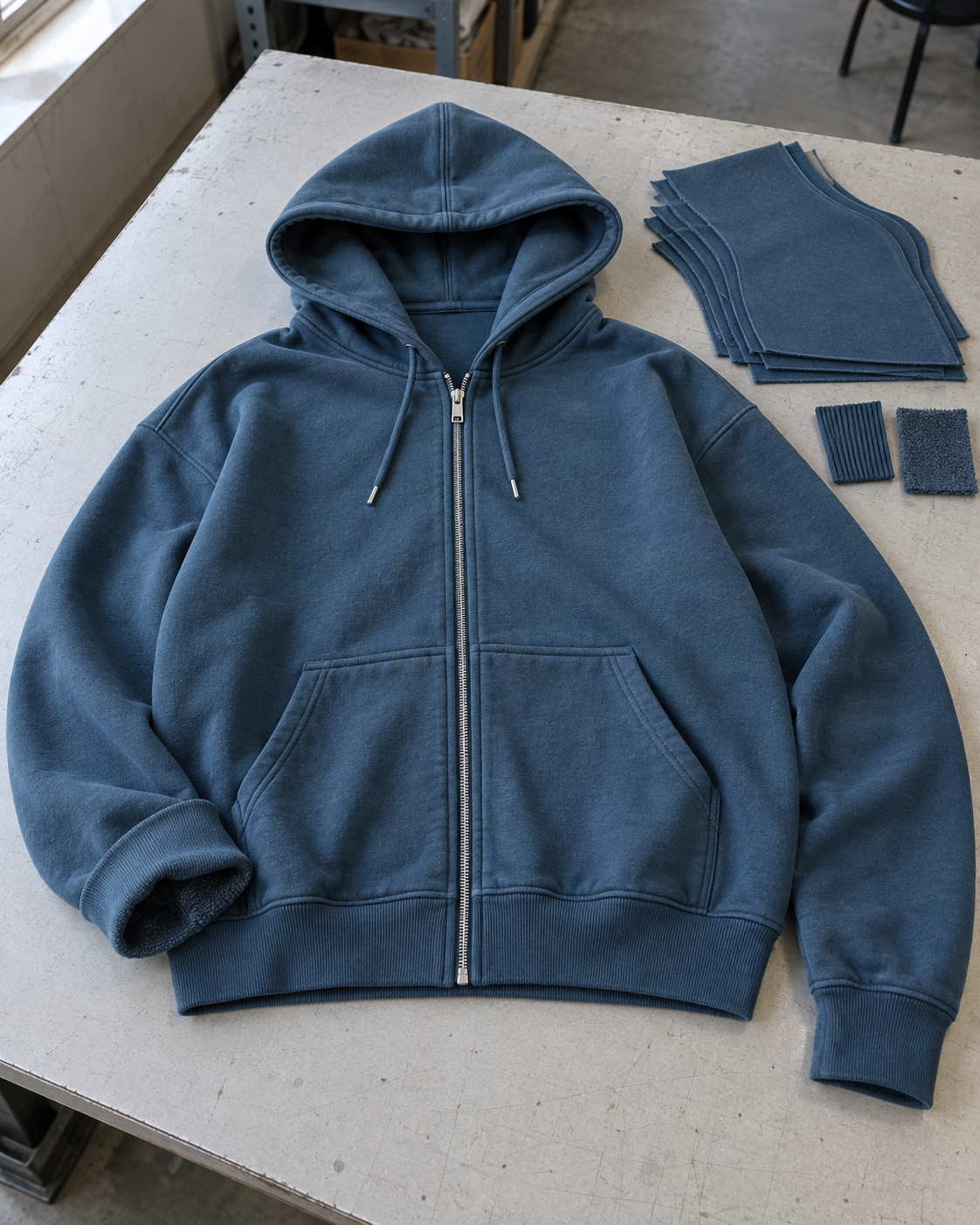 YECHENG factory production floor for custom apparel manufacturing